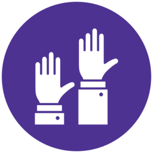 raise hand